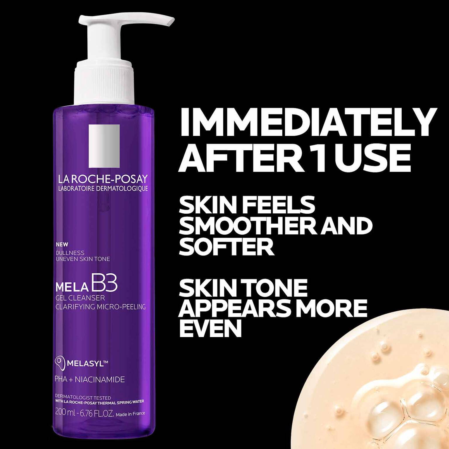 mela-b3-facial-gel-cleanser-with-melasyltm-niacinamide-j8 4_LaRochePosay-Product-MelaB3-MelaB3Cleanser-200ml-03337875890069-Benefits.jpg