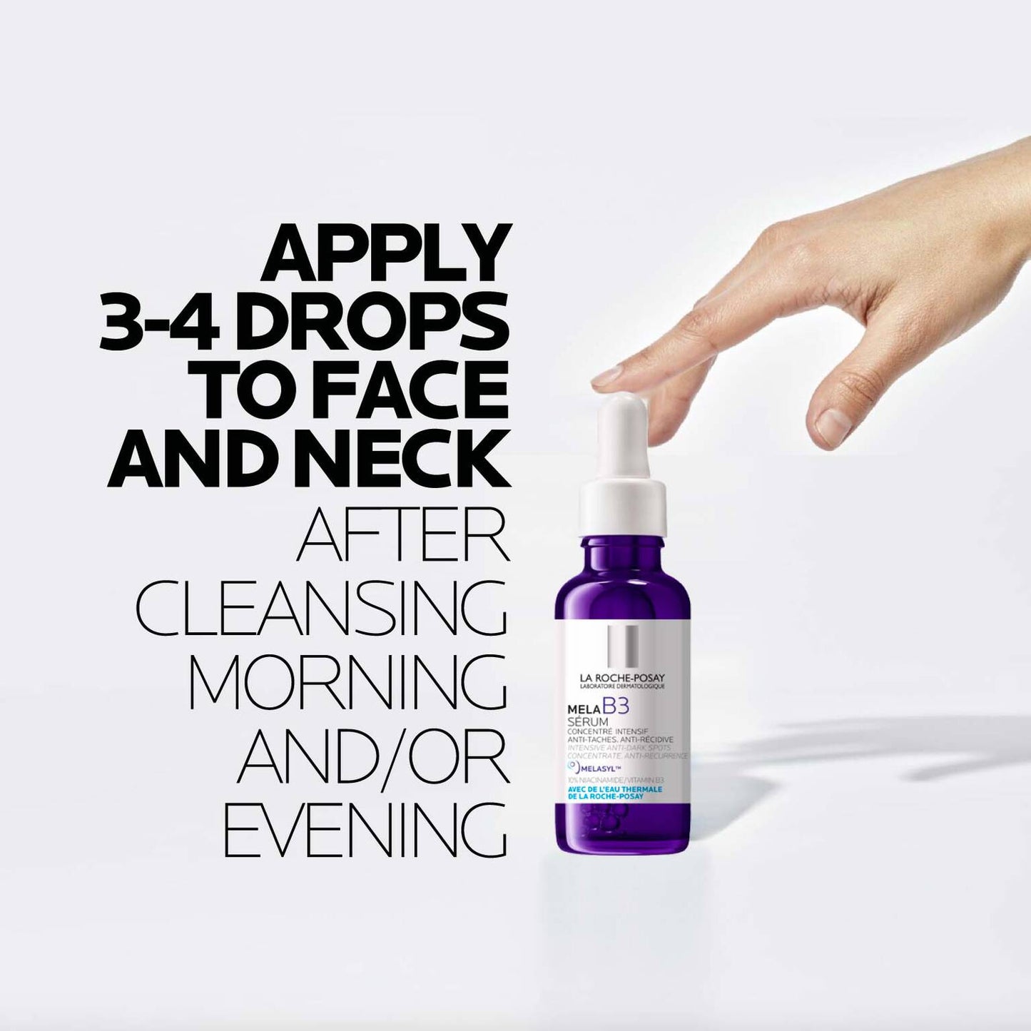 mela-b3-dark-spot-serum-with-melasyltm-niacinamide-v2 LaRochePosay-Product-MelaB3-MelaB3Serum-30ml-03337875890021-HowTo-REV.jpg